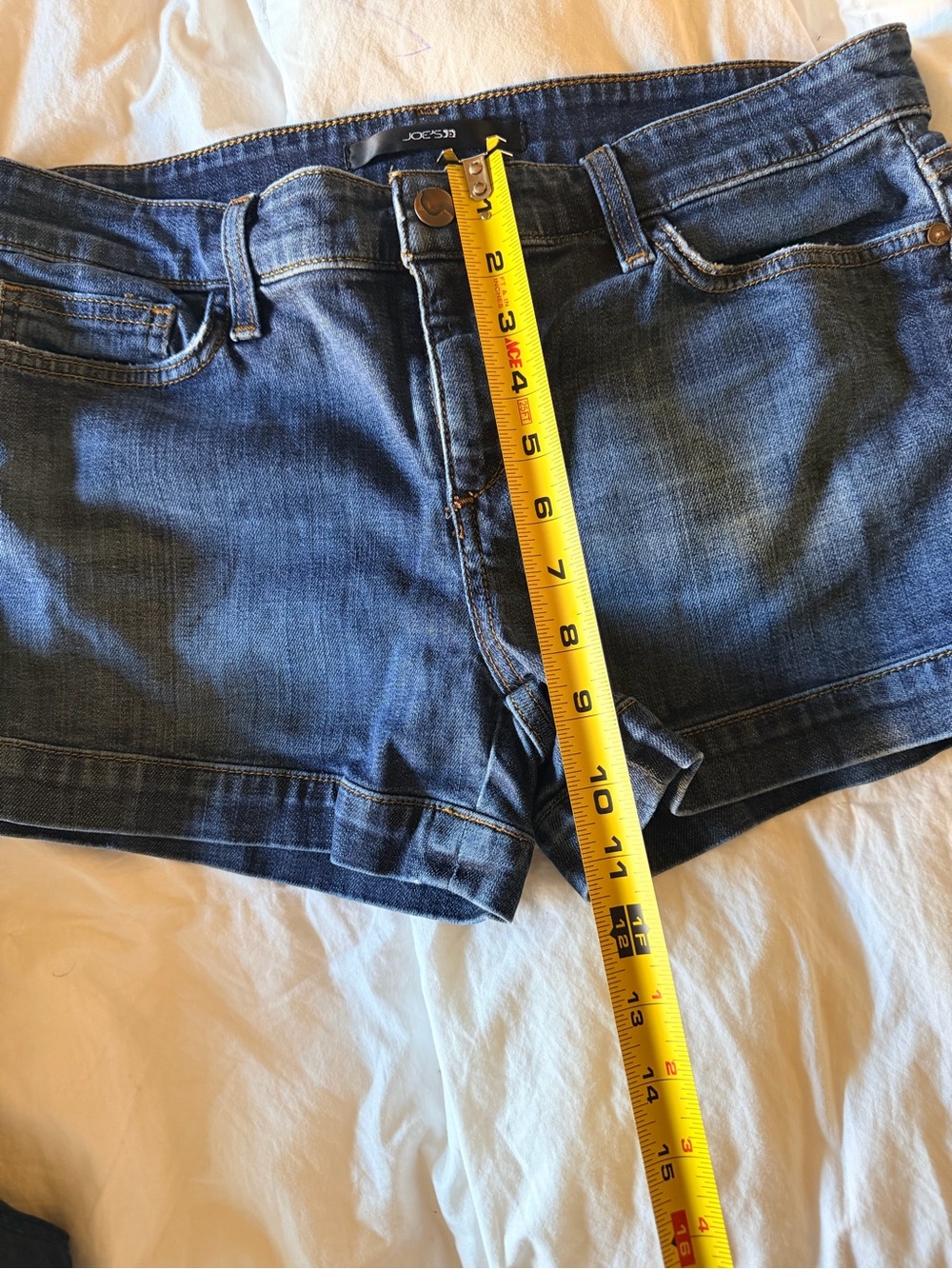 Joe's Jeans Women’s 29 Dark Blue Denim Shorts - Picture 7 of 8